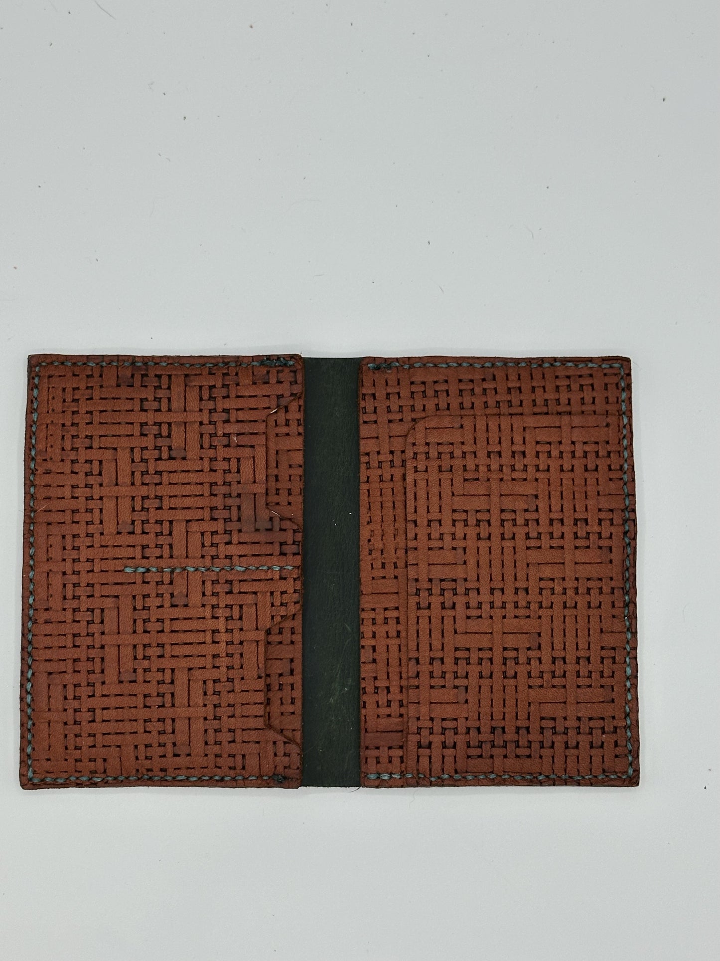 Leather passport holder