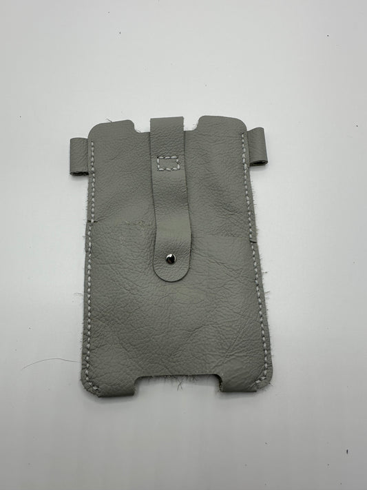 Belt mounted cell phone holder