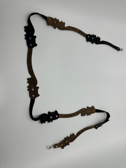 Custom cat purse strap