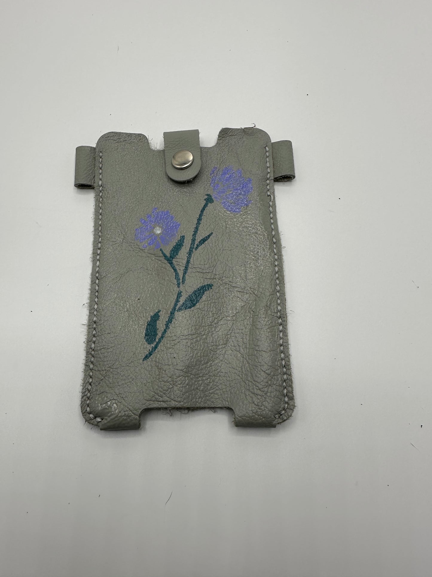 Belt mounted cell phone holder