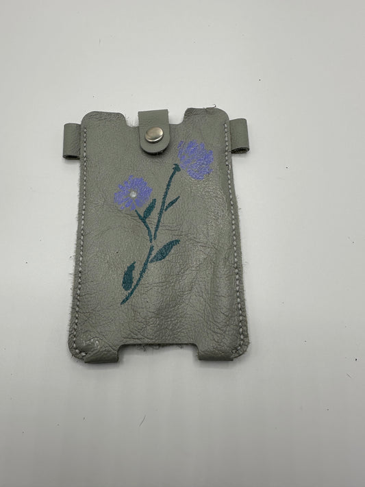 Belt mounted cell phone holder